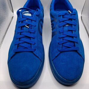 PUMA Pepsi Suede Classic Pepsi 366332-01 Clean Blue Puma Silver Mens 9